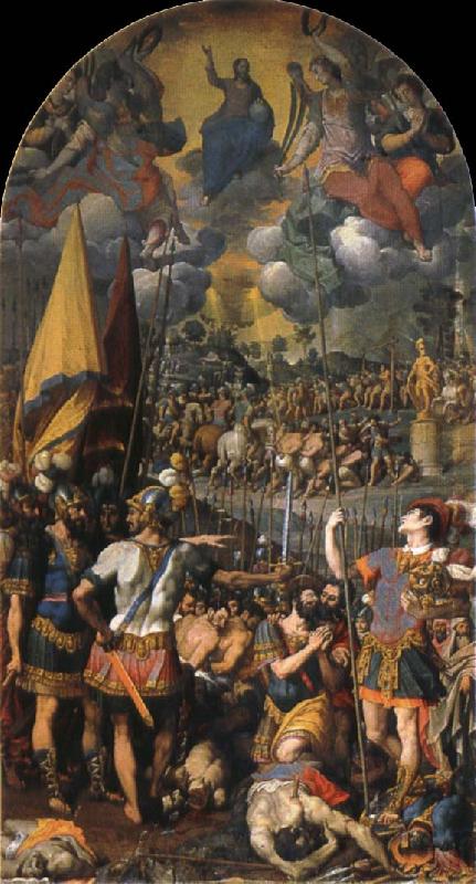 Romulo Cincinnato The Martyrdom of St Maurice Spain oil painting art